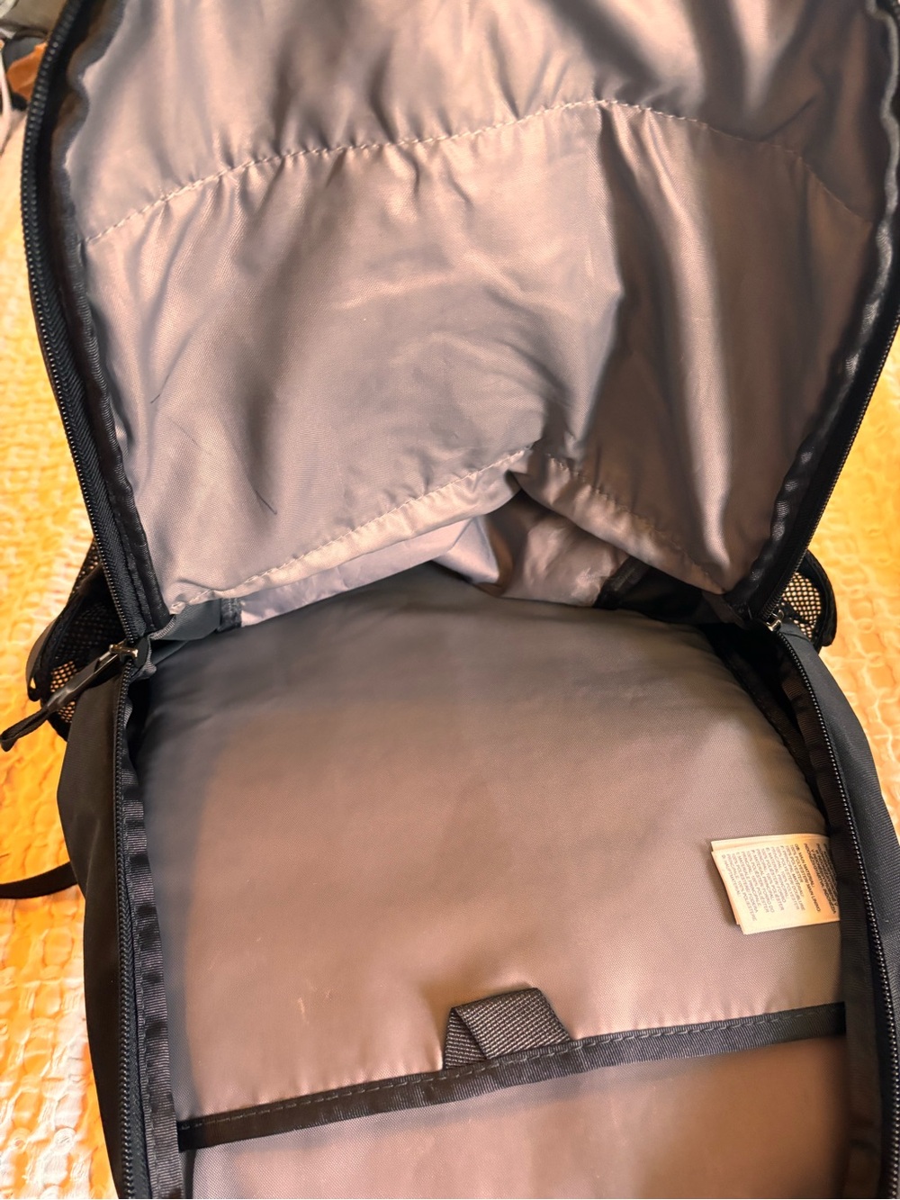 The North Face Jester Black Backpack with Bungee Front - Picture 4 of 13
